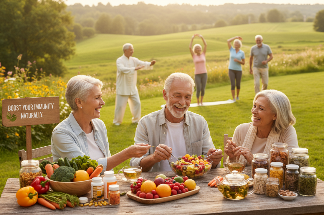 The Senior Shield: Best Foods to Boost Immunity for Seniors