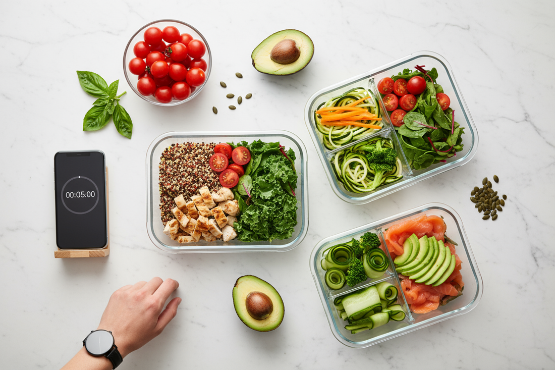The 5-Minute Meal Prep: Healthy Eating for the Ultra-Busy Millennial