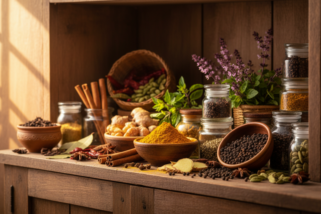 The Spice Cabinet Arsenal: How to Build Immunity with Spices