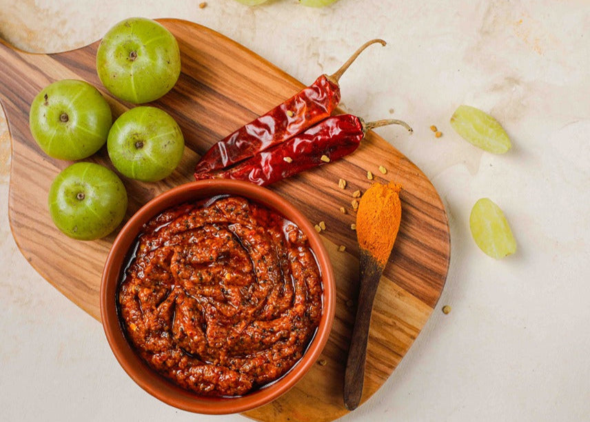 Amla Pickle | Made with cold press oil
