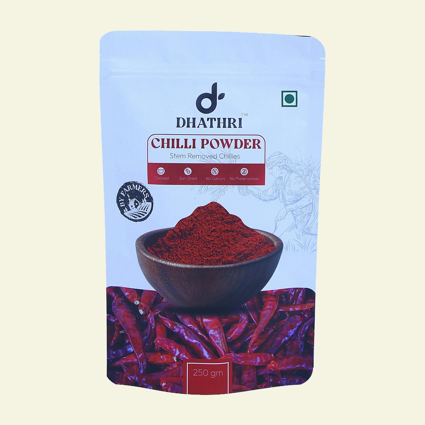 Chilli Powder | stem removed chilli powder