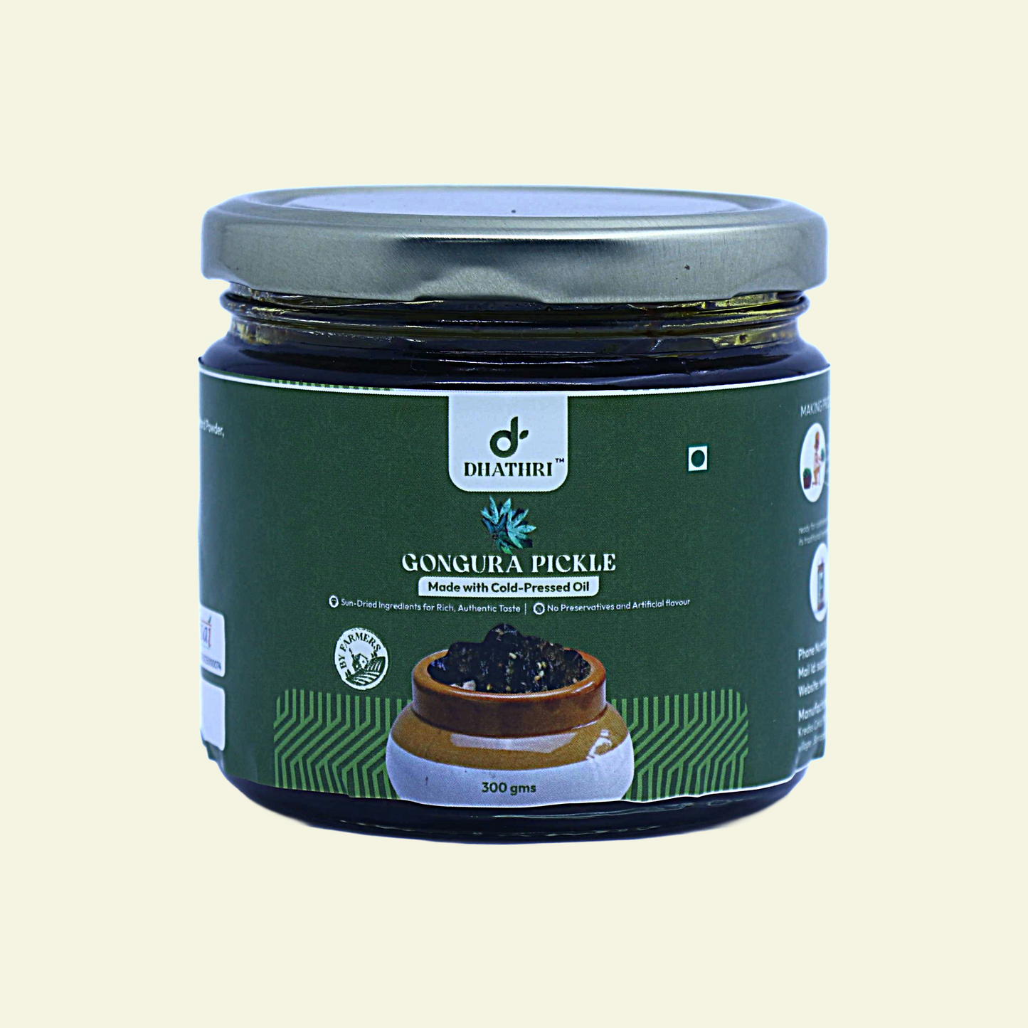 Gongura Pickle (Sorrel Leaves) | Made with cold press oil