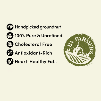 Groundnut Cold Press| Wooden Ghani oil