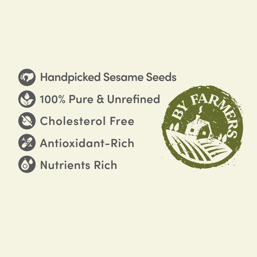 Sesame Cold Press| Wooden Ghani Oil