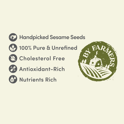 Sesame Cold Press| Wooden Ghani Oil