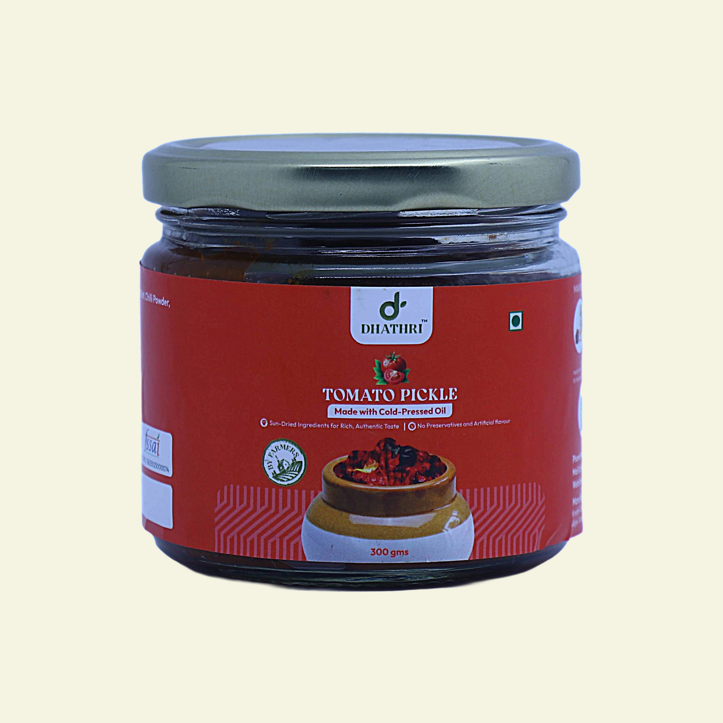 Tomato Pickle | Made with cold press oil