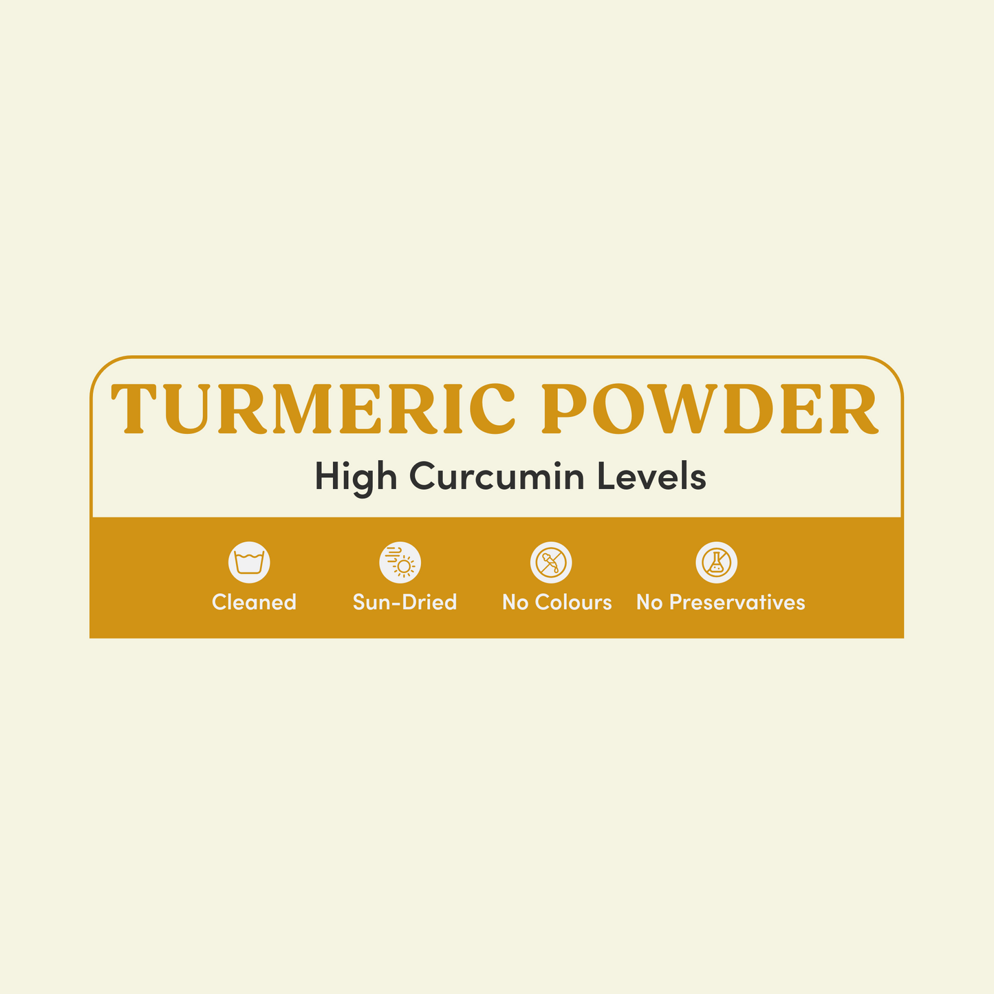 Turmeric Powder | high curcumin levels